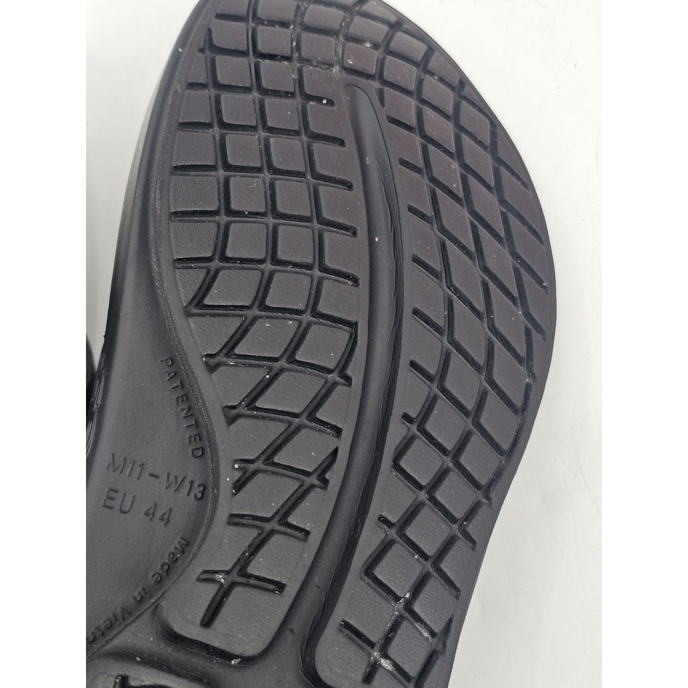 Oofos Original Unisex Recovery Thong Flip Flop Black Unisex M's 11 W's 13 EU 44 - Picture 10 of 11